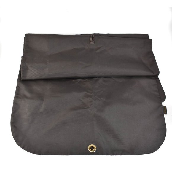 LOUIS VUITTON: Brown "LV" Logo, Long Garment Cover/Bag w/ Shoe Pouch (ow) - Picture 10 of 10